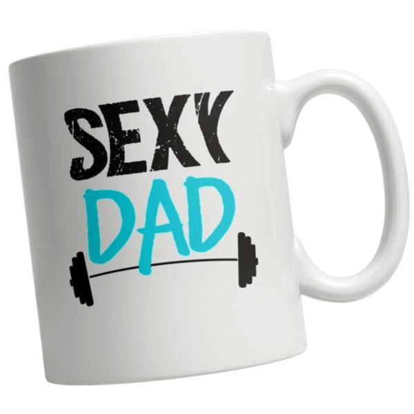 Fit Sexy Dad White Mug - Image 2