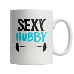 Fit Sexy Hubby White Mug