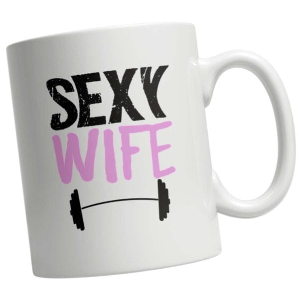 Fit Sexy Wife White Mug - Image 2